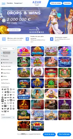 l'app e l'interfaccia di AllReels Casino